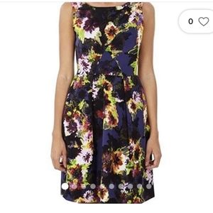 Cenia NY Women's Printed Fit and Flare Dress